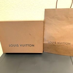 Louis Vuitton bag & box